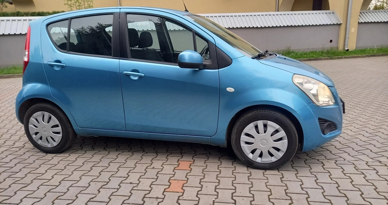 Suzuki Splash cena 18999 przebieg: 149365, rok produkcji 2012 z Kraków małe 352